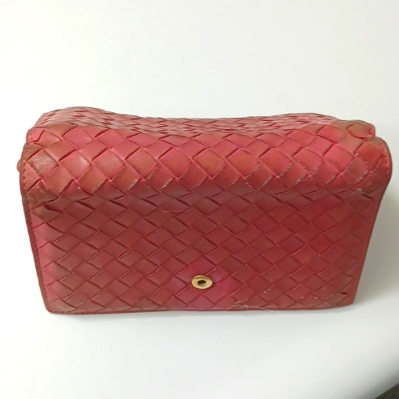 Bottega Veneta Intreccaito Leather Snap Wallet - Picture 6 of 6